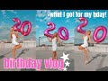 20th Birthday Vlog + What I Got for my Birthday 2021 | Grace Taylor
