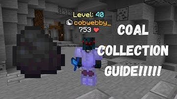 Hypixel Skyblock | Coal Collection Guide
