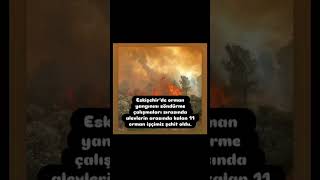 Rabbim Sen Yardım Et Yarabbim Sönsün Şu Yangınlar Şehir