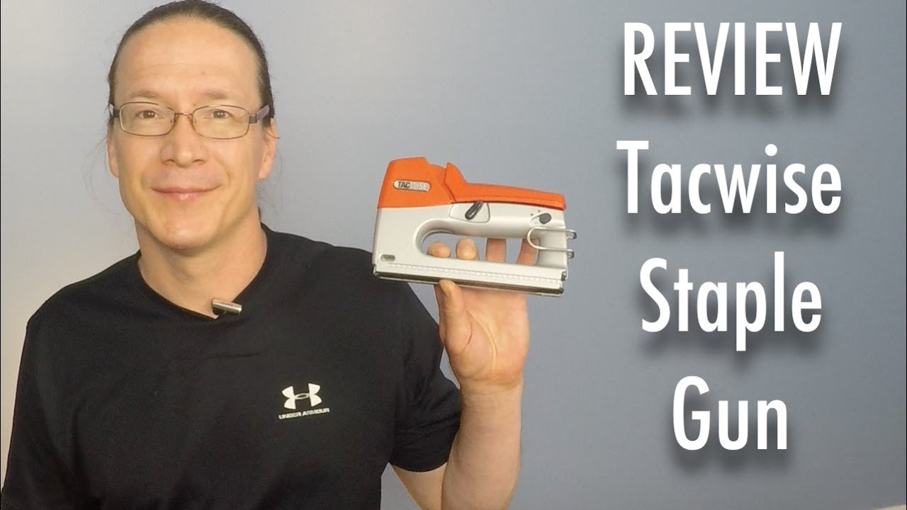 Review Tacwise Z3140 Staple Gun YouTube