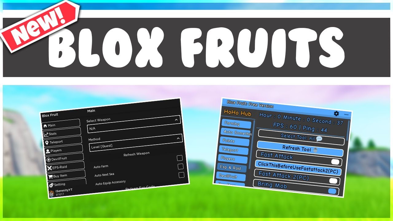 Blox Fruits NaJa Hub Script  Auto Farm, Teleport, Esp & More