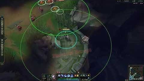 League of Legends Free Script Gameplay Xerath Hanbot insane dodging evade 2021