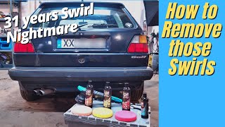 Auto Finesse Polisher F Mk2 Remove 31 Years Of Swirl Marks