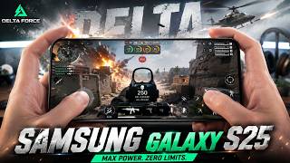 Samsung Galaxy S25 Test Game Delta Force | Snapdragon 8 Elite