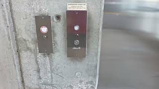 FAST KONE MonoSpace MRL Traction Elevators at a Parking Garage In Downtown Des Moines, IA