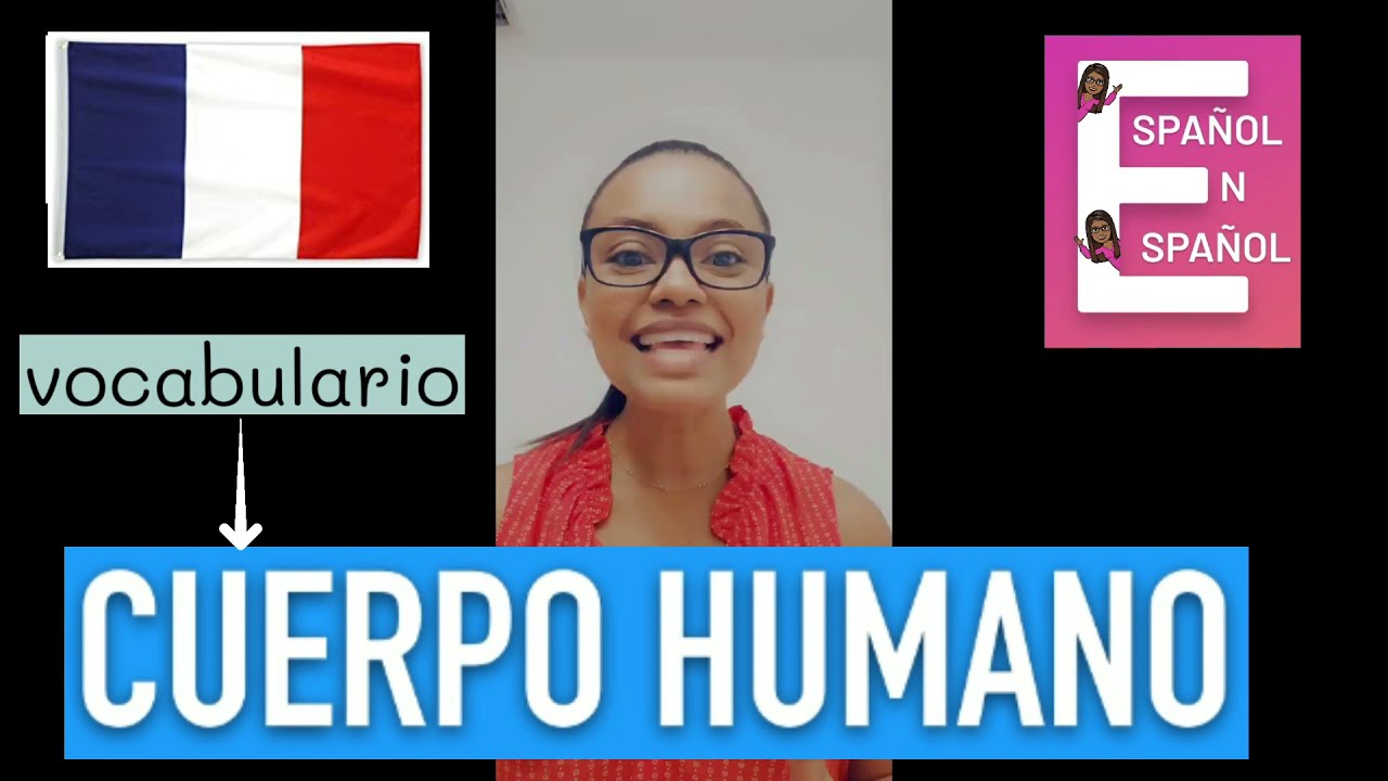 Apprenez les parties du corps en espagnol. Vocabulaire