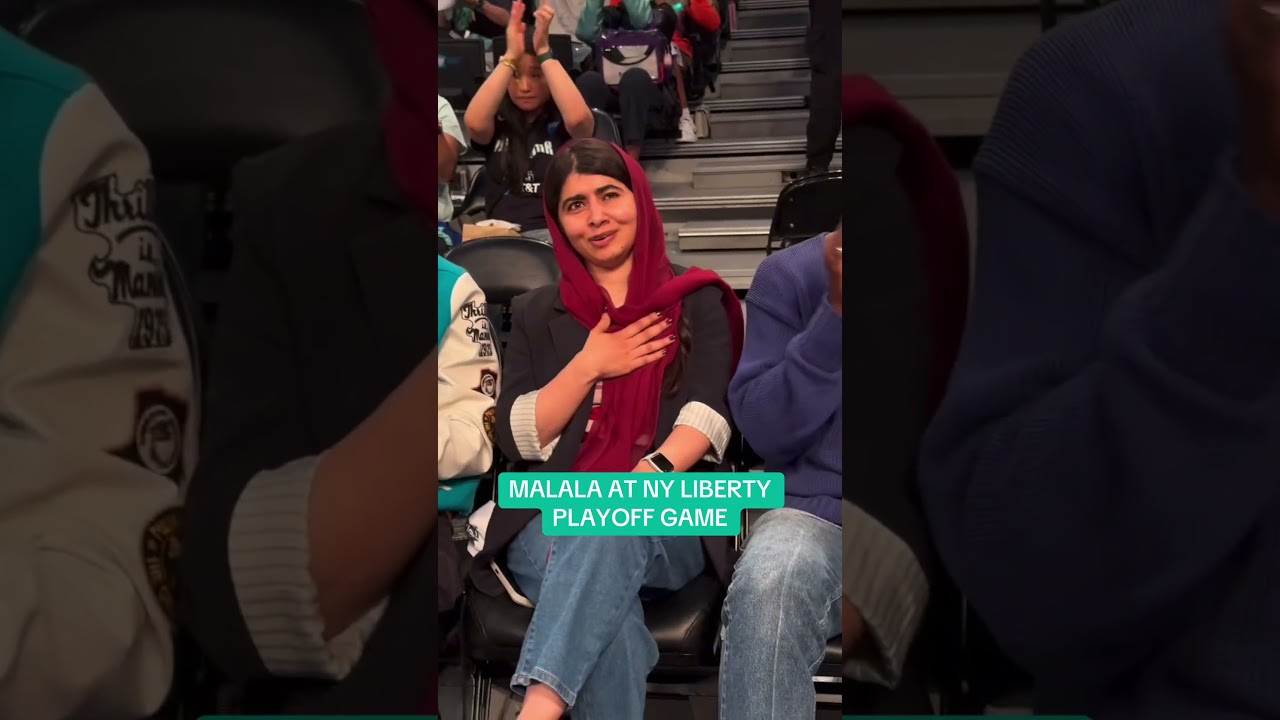 So grateful to have Malala Yousafzai in the building 🫶 