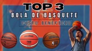 TOP 3 BOLA DE BASQUETE Boa e Barata de 2025 I Melhores BOLA DE BASQUETE I Bola de Basquete OFICIAL