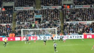 Adam Johnson smb goal.Newcastle 0 - 1 Sunderland