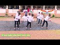 Patriotic dance by boys St Thomas School, Boath