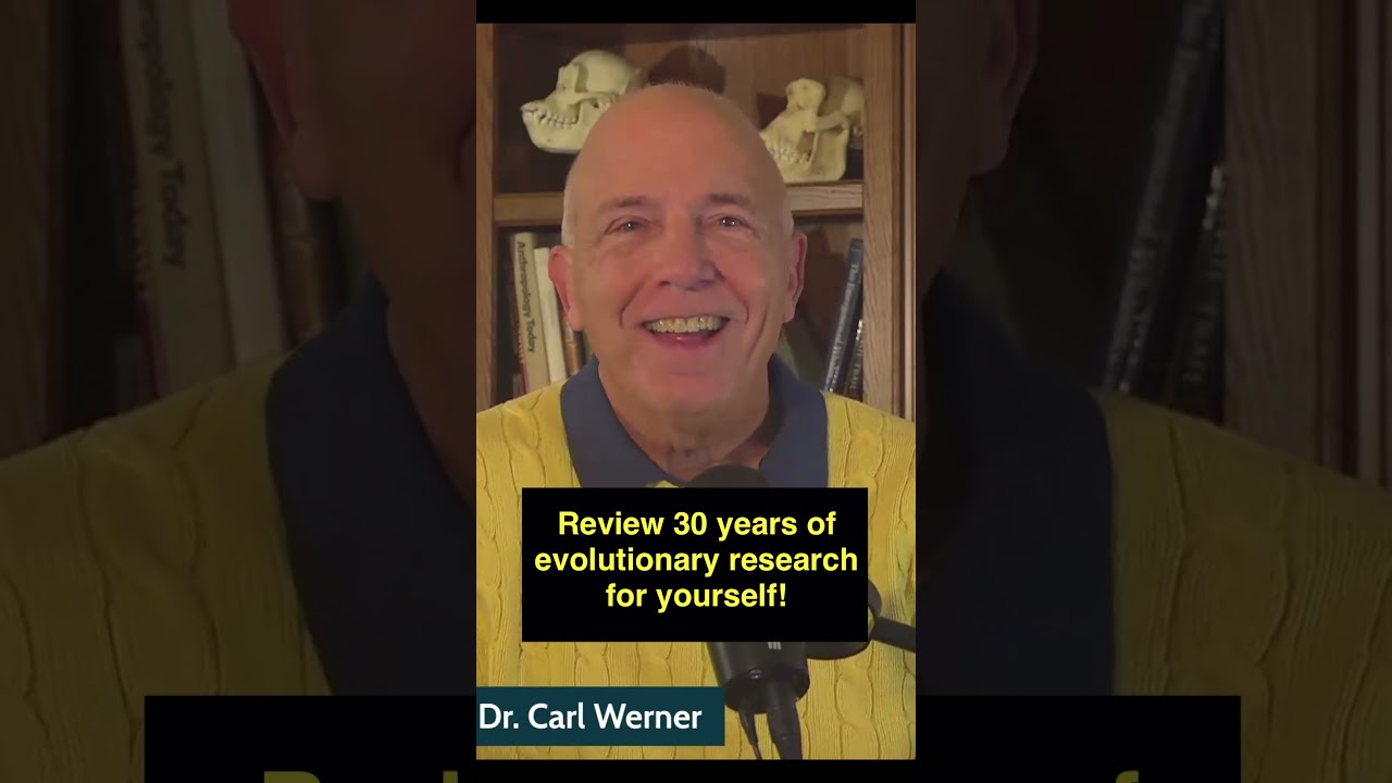 Ознакомьтесь с 30 годами эволюционных исследований самостоятельно! | Доктор Карл Вернер | Великий...