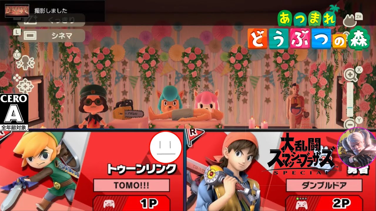 あつ森、スマブラSP】名無しの配信スタイル - YouTube