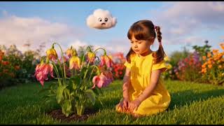 The Tiny Cloud’s Big Adventure ☁️🌧 | Inspirational Bedtime Story for Kids