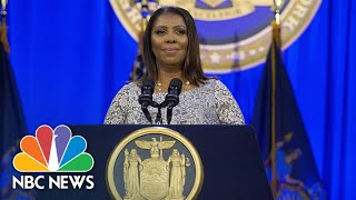 New York Attorney General Announces Lawsuit Against Former President Trump | NBC News