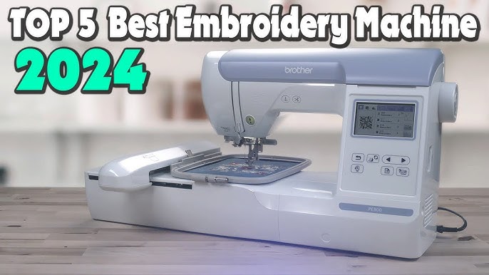 Best Embroidery Machines for Beginners 2024 Reviews