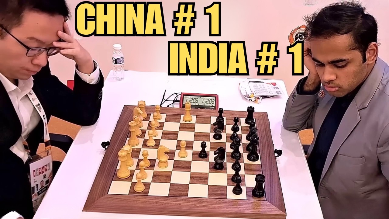 China No.1 Takes On India No.1 Wei Yi Vs Arjun Erigaisi FIDE World Cup 2025