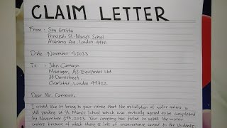 Cara Menulis Surat Klaim Panduan Langkah demi Langkah | Praktik Menulis