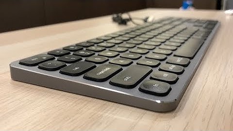 Satechi Aluminum Wired Keyboard (Space Grey)