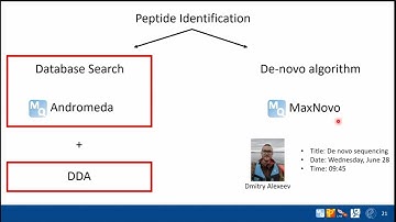 MQSS 2023 | MaxQuant DDA Basics 1 | Kyriakidou Pelagia