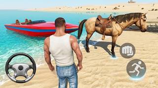 Indian Boat and Horse Ride in Open City Simulator - Android Gameplay screenshot 3