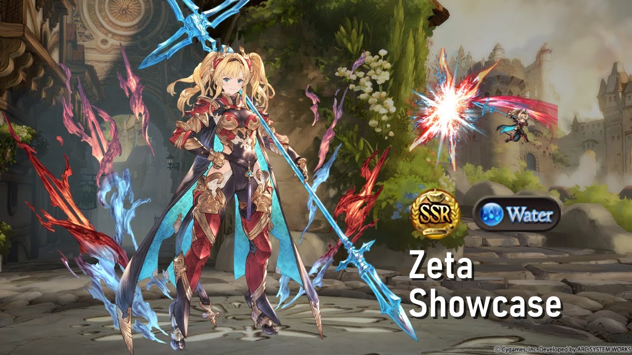 Water Zeta GBF Animation Showcase - YouTube