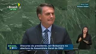 Discurso do Presidente Jair Bolsonaro na 74a. Assembleia Geral da ONU