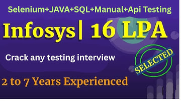 Infosys interviewvragen | Selenium | JAVA | Real Time-Scenario Base interviewvragen - Deel 2