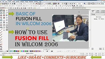 fusion fill | how to use fusion fill in wilcom2006 | wilcom2006 | input A | wilcom | amrish virani