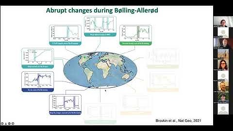 Past abrupt changes, tipping points and cascading impacts in the Earth system, by Victor Brovkin