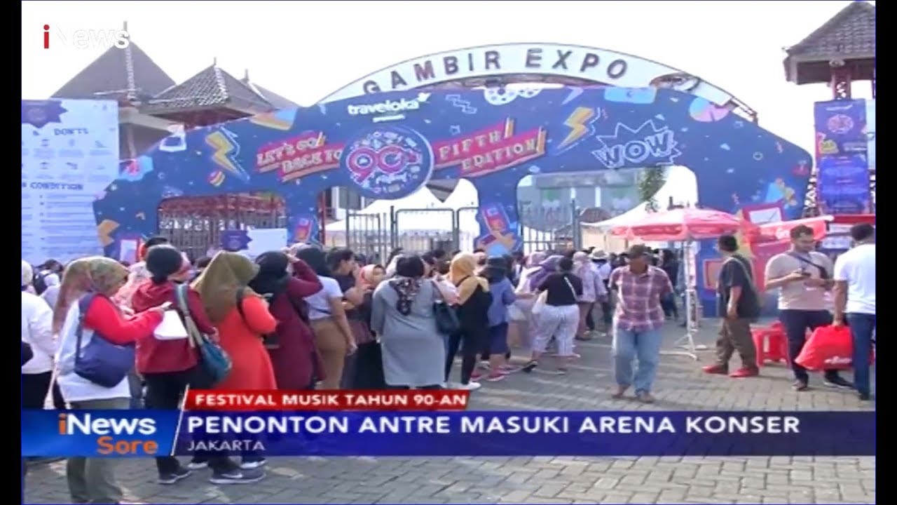 Kemeriahan Festival Musik Tahun 90-an di Gambir Expo, Kemayoran - iNews