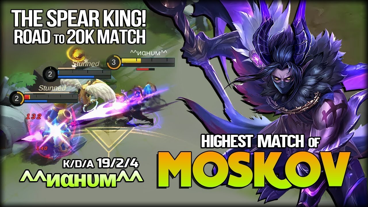 Spear King Back to Mid Lane Role? Aggressive Ganking by ^^иαнυм^^ - Mobile Legends
