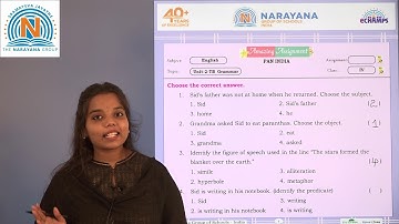 18TH DEC AP & TS CLASS IV ENGLISH AMAZING ASSIGNMENT KEY