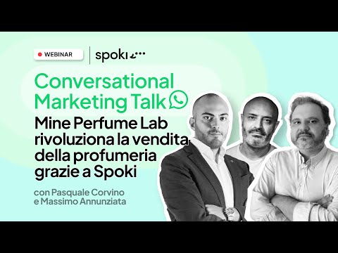 Mine Perfume Lab rivoluziona la vendita della profumeria grazie a Spoki e WhatsApp