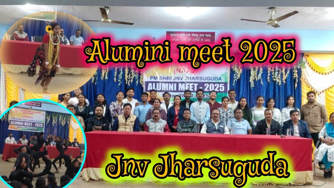 Alumini meet 2025 in jnv Jharsuguda 