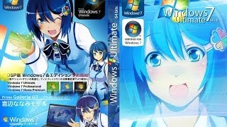 Windows 7- Nanami Madobe Commercial {Fandub}