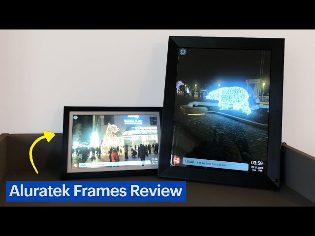 ディスプレイ・モニター Aluratek 10.1インチ デジタルカレンダー