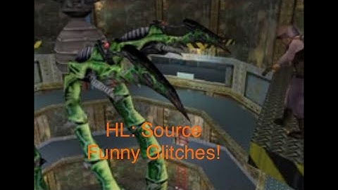 Half Life: Source Funny Glitches! 😂