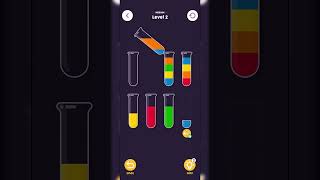 WATER SORT mobile phone game 🤘#videogames #games #shorts #ytshorts #viral