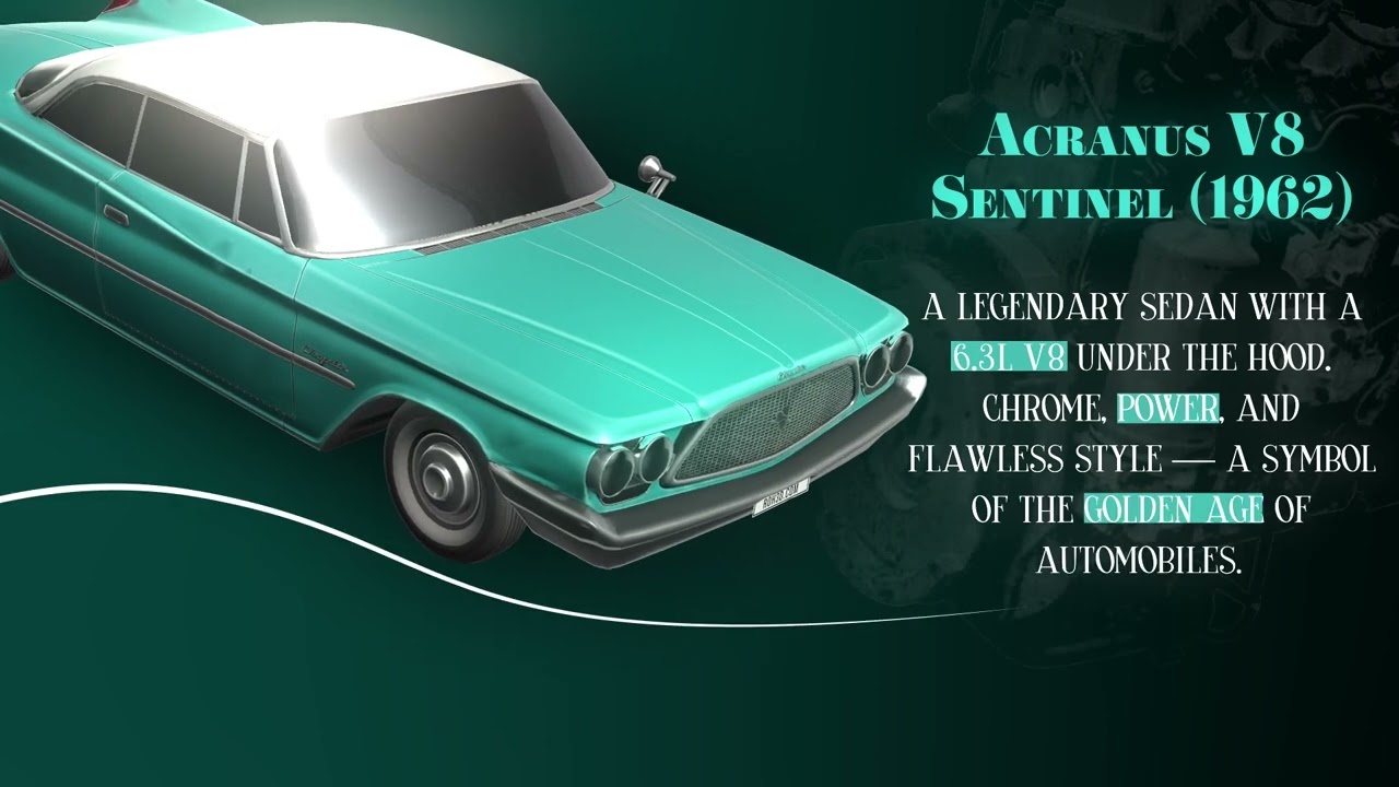 Motion in After Effects | Retro car