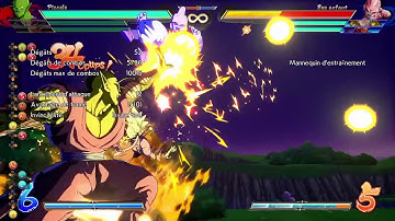 DBFZ - Piccolo sparkless TOD 4 bars (asst. Goku SSJ & Trunks)