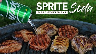 I tried SPRITE on $1 STEAKS and this happened!