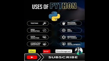 Uses of python | ratan agarwal  it informer