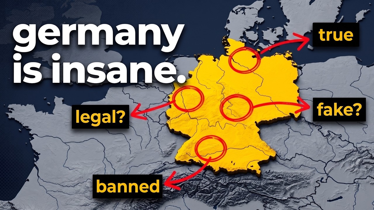 20 GERMANY Facts That Sound ILLEGAL
