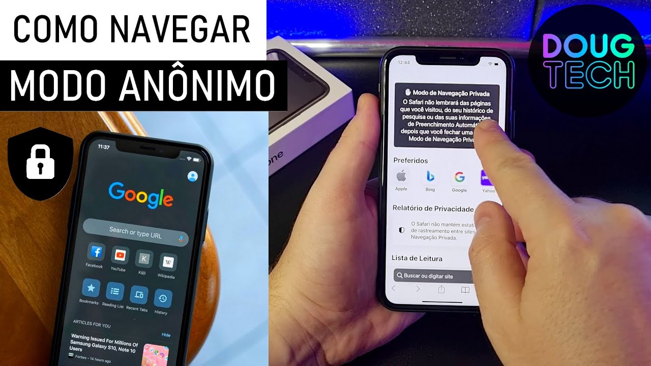 Como Navegar AN NIMO na INTERNET no iPhone