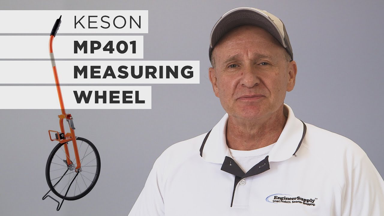 Keson MP401  How to Use a Measuring Wheel 