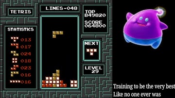 NES Tetris - Level 29 - 76 Lines (Video PB)