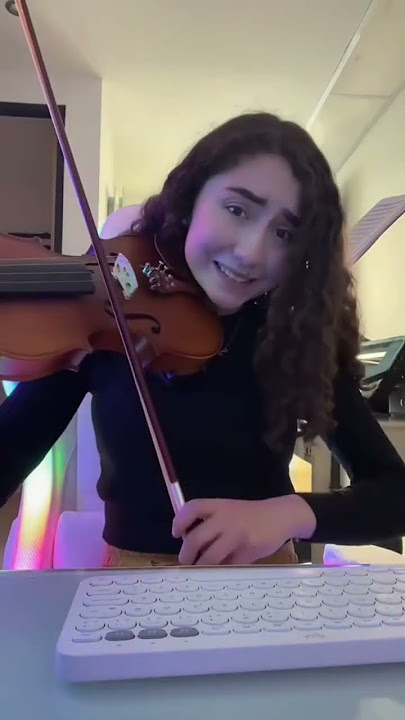 Aprendiendo a TOCAR EL VIOLÍN 🎻😅 #violin #music