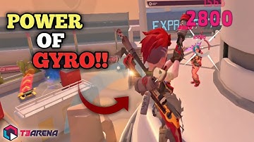 THE POWER OF GYRO🔥| T3 ARENA GAMEPLAY