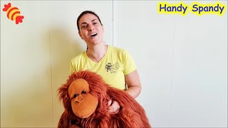 Handy Spandy - Knee bouncing rhyme | Nursery rhymes & kids songs to sing and move along