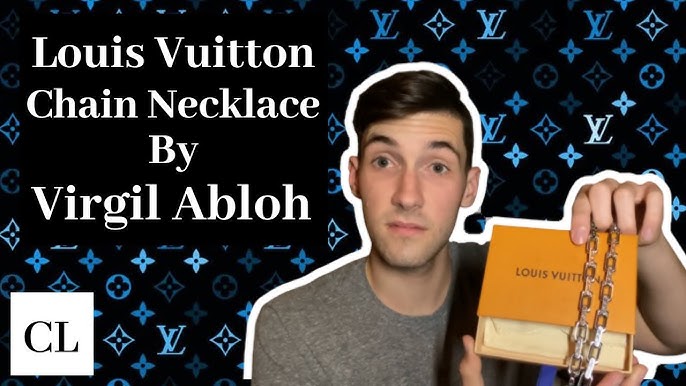 Louis Vuitton, Accessories, Louis Vuitton Virgil Abloh Rare Collier Lv  Chain Links Bracelet M69988